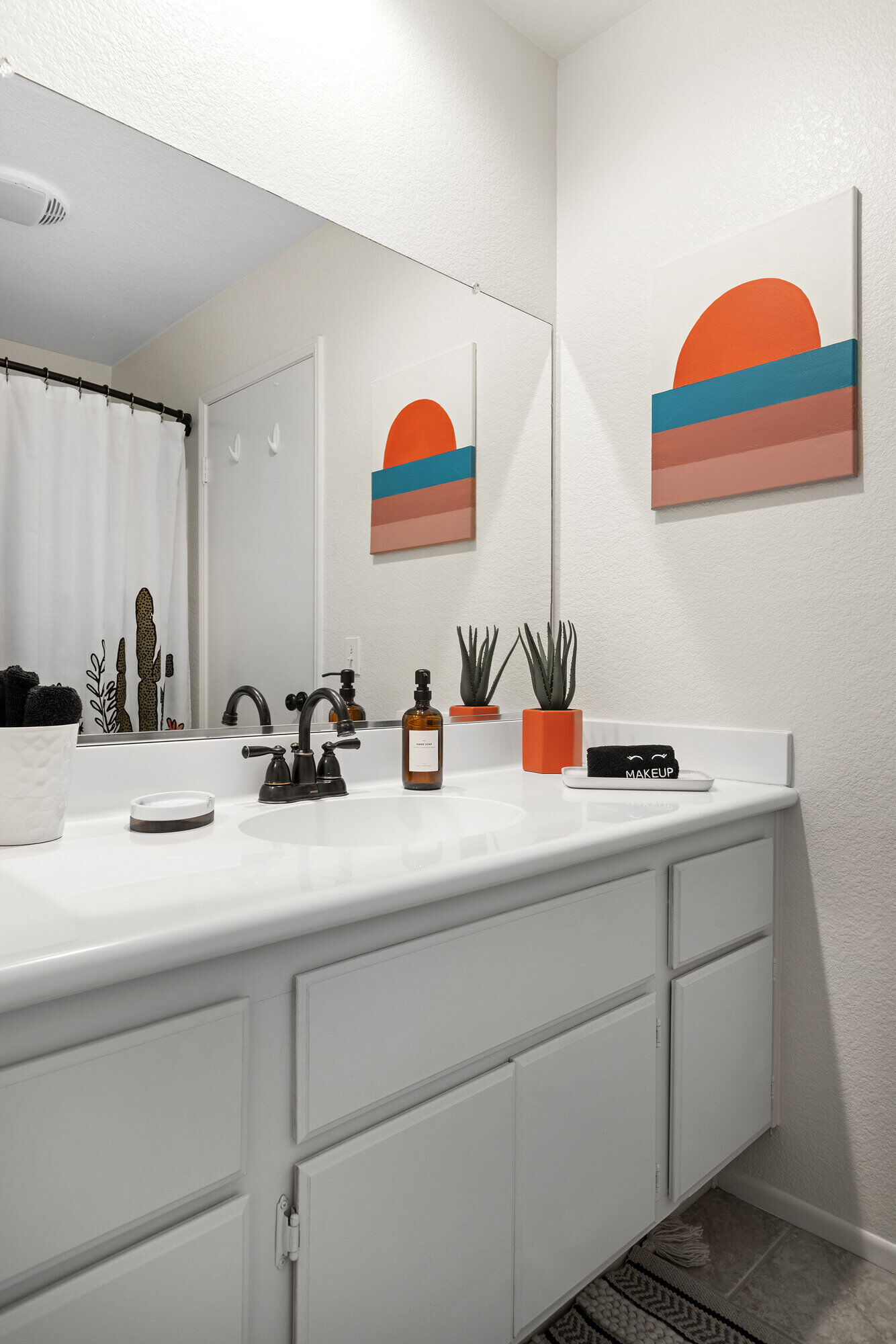 Driveway and garage exterior view